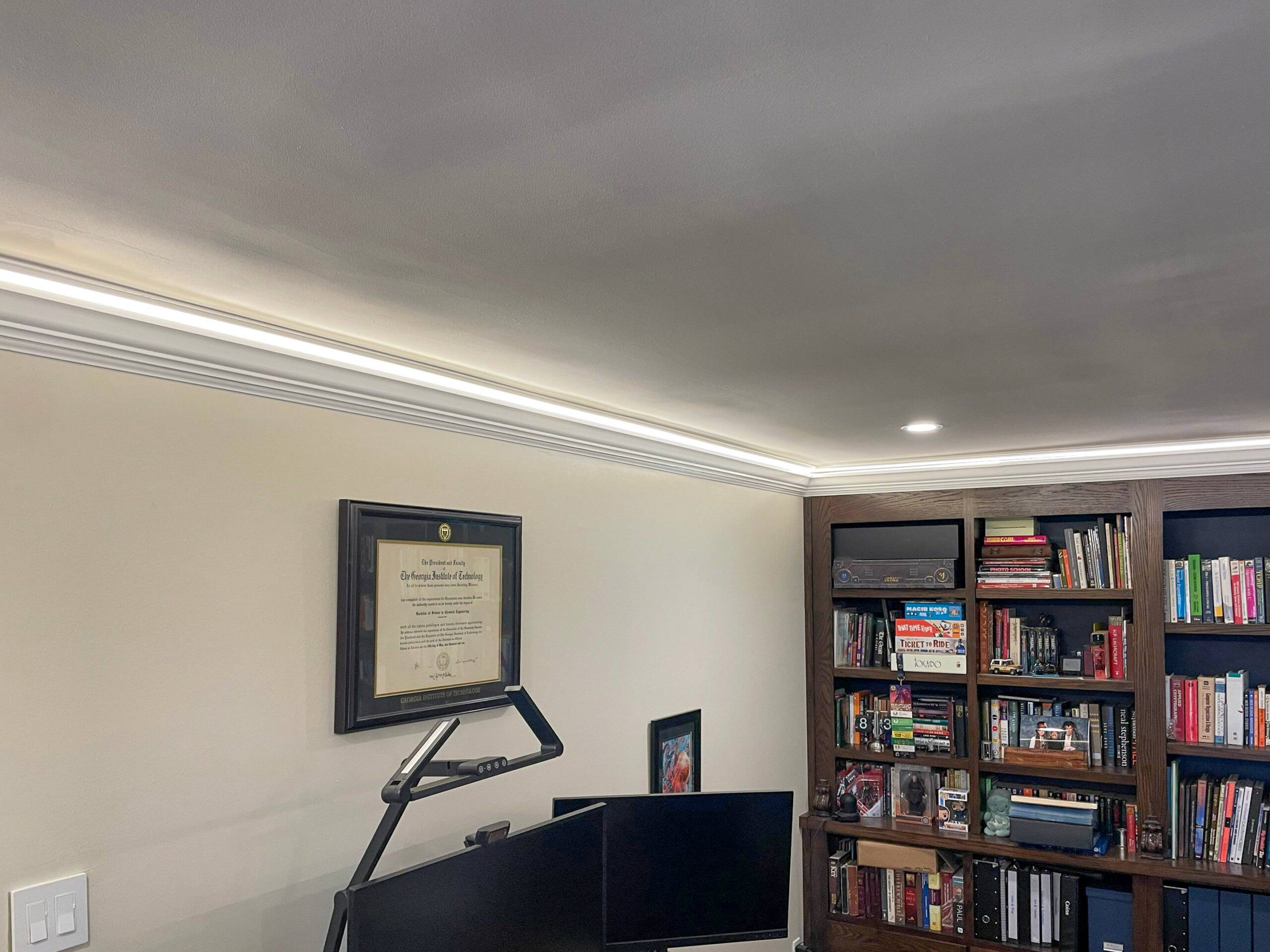 Home Office Cove Lighting Install